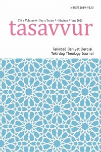 Tasavvur / Tekirdağ İlahiyat Dergisi