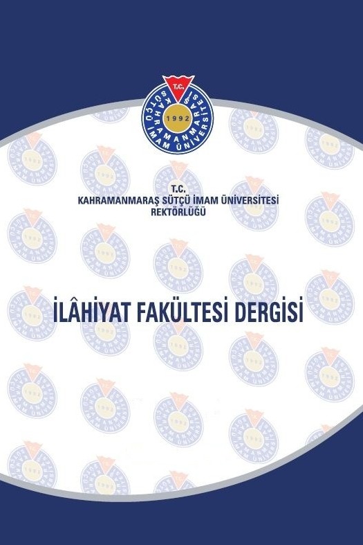 Kahramanmaraş Sütçü İmam Üniversitesi İlahiyat Fakültesi Dergisi