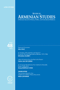 Review of Armenian Studies Cover image