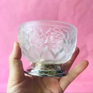 Vintage William Adams crystal bowl