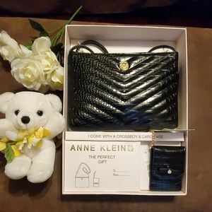 NWB Anne Klein Crossbody & Card Case