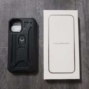 Black | YOUMAKER | iPhone 12 Case