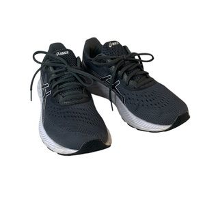 Asics Gel-Excite 8 AmpliFoam  Gray/White Running Sneakers Shoes Men's Size 8