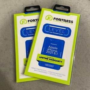 2 Screen Protectors for iPhone 13 / 13Pro