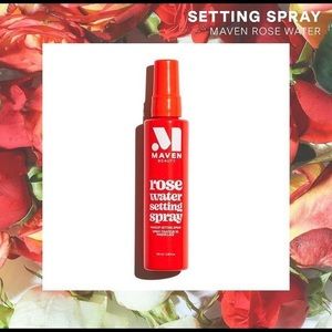 MAVEN BEAUTY  Rose Water Setting Spray NIB