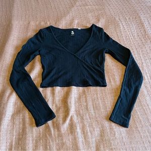 Urban Outfitters Long Sleeved Crop Tee