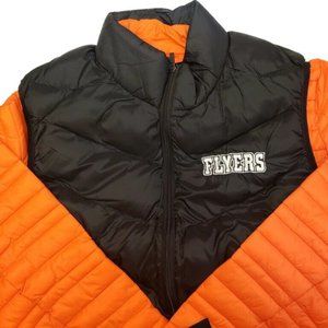 Mens M Philadelphia Flyers 3 in 1 Systems Jacket Embroidered Logo Orange Black