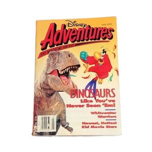 Disney Adventures The Magazine For Kids Were Big, Were Bad, Were Dino-mite...