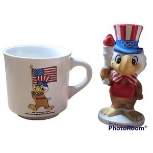 Sam the Olympic Eagle Mug And Figurine Set