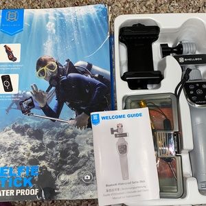 Shellbox Water proof Selfie Stick Bluetooth 15 meters