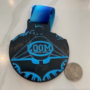 ZOOM Virtual running medal - The Bat Run