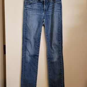 Paige skyline skinny denim jeans, size 28