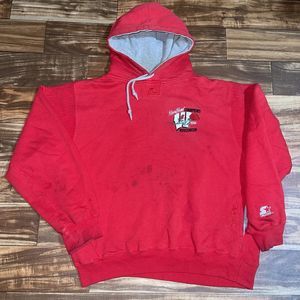 Vintage Wisconsin Badgers Rose Bowl 1994 Starter Hoodie Sweatshirt Mens Sz Large