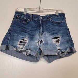 Women's 7 for all mankind denim shorts, size 28