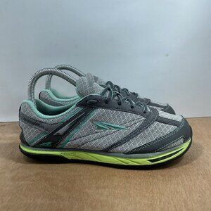 Altra Provisioness Women Size 6.5 Zero Drop Running Shoes Gray Green Trainers