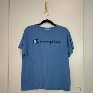 Champion Blue Short Sleeve Tee