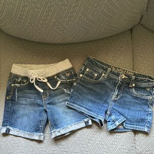 Girls justice Jean shorts 12