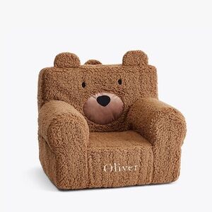 Pottery Barn Kids My First Anywhere Chair®, Caramel Sherpa Bear Slipcover