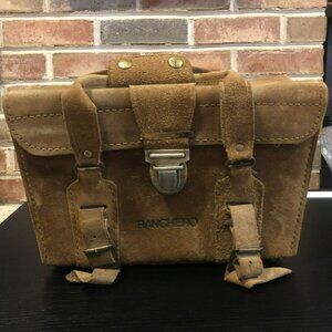 Vintage Ranchero Top Grain Cowhide Leather Camera Bag