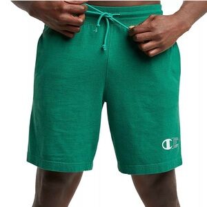 CHAMPION•Men’s Champion® 9-Inch Middleweight Green Vine Heather Shorts NWT SMALL