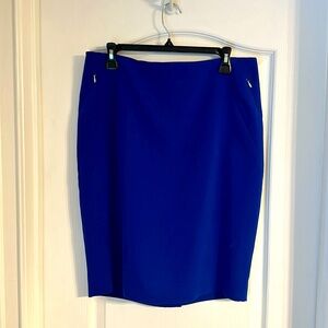 🆕 The Limited Blue Pencil Skirt, Size 12 NWT