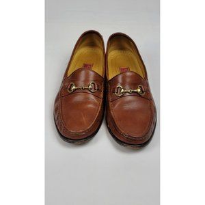 Vintage Mercanti Fiorentini Horsebit Leather Loafers Shoes Men's Size‎ 12 M