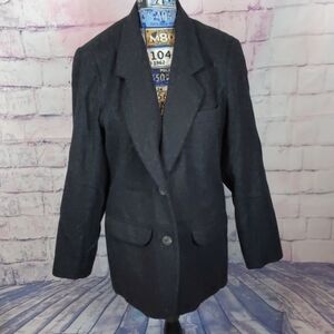 Eddie bauer gray wool coat medium petite