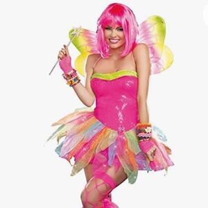 NWT Dreamgirl Rainbow Fairy Halloween Costume