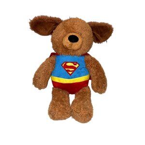 Gund Super Hero DC Comics Superman Griffin Puppy Dog Plush Stuffed Animal