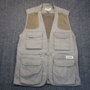 Domke PhoTOGS Vest Mens Medium Utility Pockets Canvas Photography Outdoors Khaki