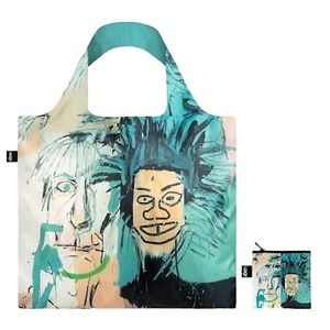 💥B5G3  FREE  LOQI Museum Jean Michel Basquiat's Warhol Reusable Shoppin