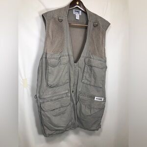 Domke Pho Togs Vest Men's  2XL Khaki Fishing Photography Utility Mesh Pockets