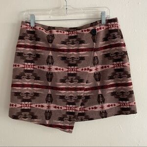 NWT Revolve BB Dakota Aztec Print Wrap Skirt