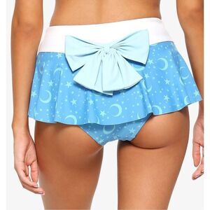 Sailor Moon Sailor Mercury Cosplay Swim Size Medium BOTTOMS ONLY