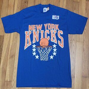 New York Knicks Vintage Single Stitch Medium M T-Shirt NOS / Fits Like Small