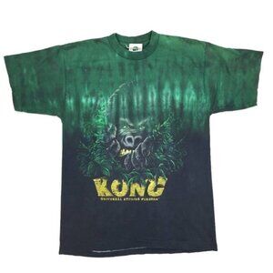 Vintage 90s King Kong Tie Dye Universal Studios M