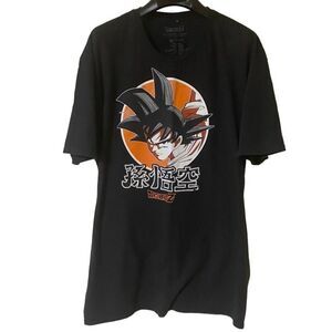 Dragon Ball Z Men’s Black Goku Graphic Shirt Sz 2XL