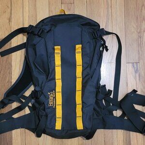 DANA DESIGN Hoodoo Spire Hiking Backpack Black Yellow EDC Travel Ruck Vintage