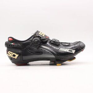 Sidi Wire Carbon Men's Size EU 40 Road Cycling Shoes, Gloss Black/Grey,