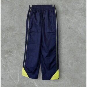 Starter Boys Navy Blue Elastic Waist Side Pockets Mesh Lined Track Pant Size S