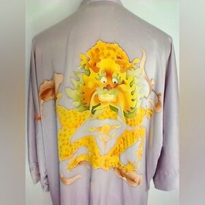 HEAVENLY DRAGON SILK ROBE