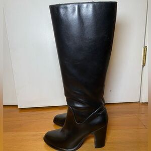 RAG & BONE Lilford Leather Boots Black Women’s Size 36