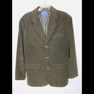 PENDLETON Brown Corduroy Sport Coat Blazer Mens Sz Large.