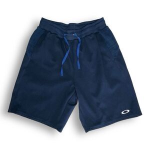 Oakley New Ace Volley 2.0 Shorts Men's Medium Navy Blue Drawstring Logo