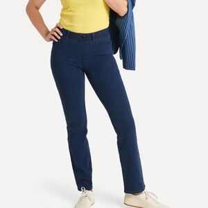 Betabrand straight leg stretch yoga jeans