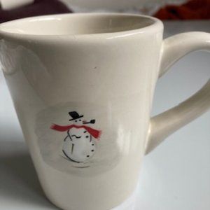 Willams Sonoma Snowman Mug