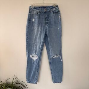 Blue Spice Ankle High Rise Jeans Mom Jeans - 5