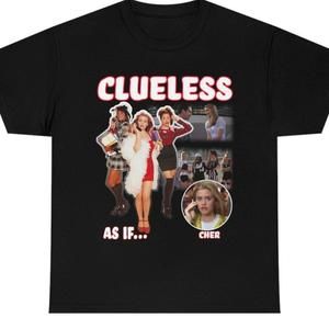 Clueless 1995 Alicia Silverstone Cher Horowitz Movie T Shirt