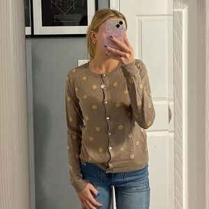 New York & Company Polka Dot Sweater