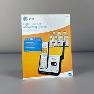 AT&T DECT 6.0 Cordless Answering System with 8 Handsets & Caller ID/Waiting